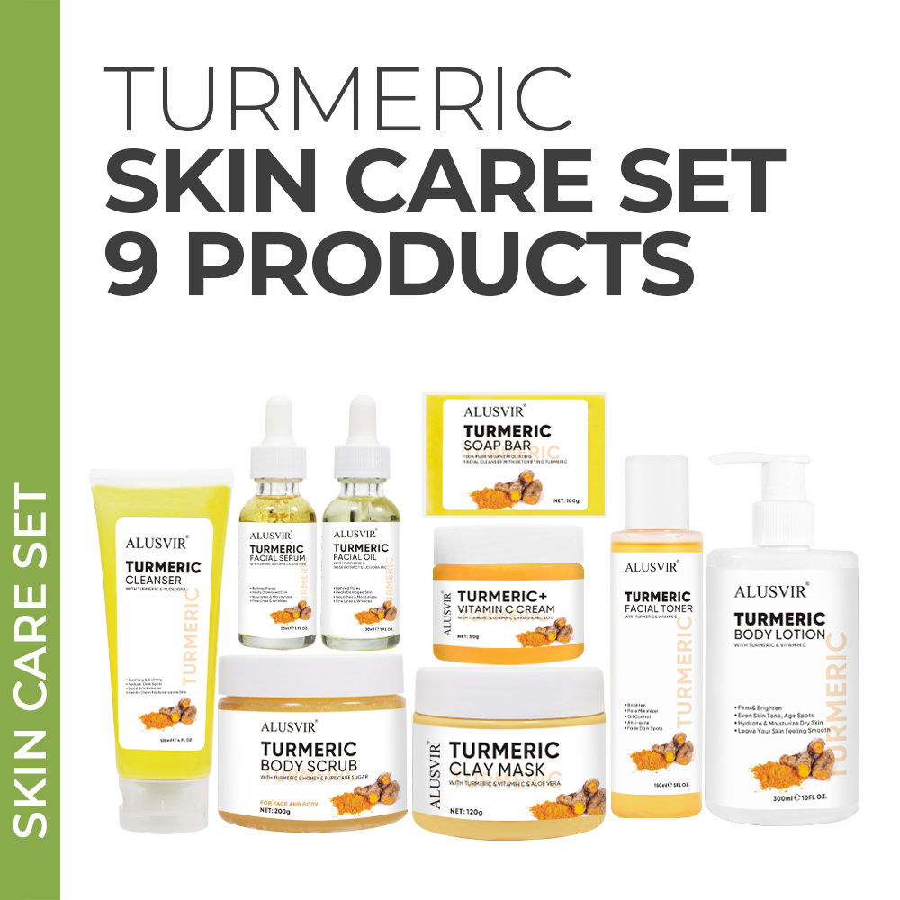 A skin care set that can make the skin fade spots
